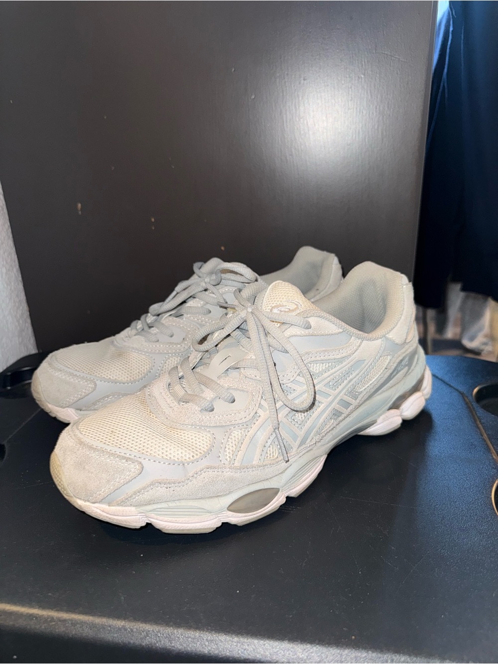 Asics Light Gray Men's Running Sneakers